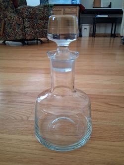 Beautiful Dansk Glass Decanter