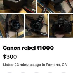 Canon Rebel T1000