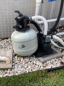 Pool pump whit timer