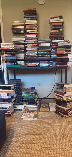 Large Mixed Lot of Used Books $4 each