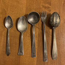 Vintage Silverware Spoons Fork 