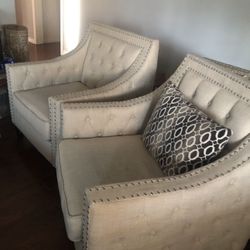 Two Accent Chairs