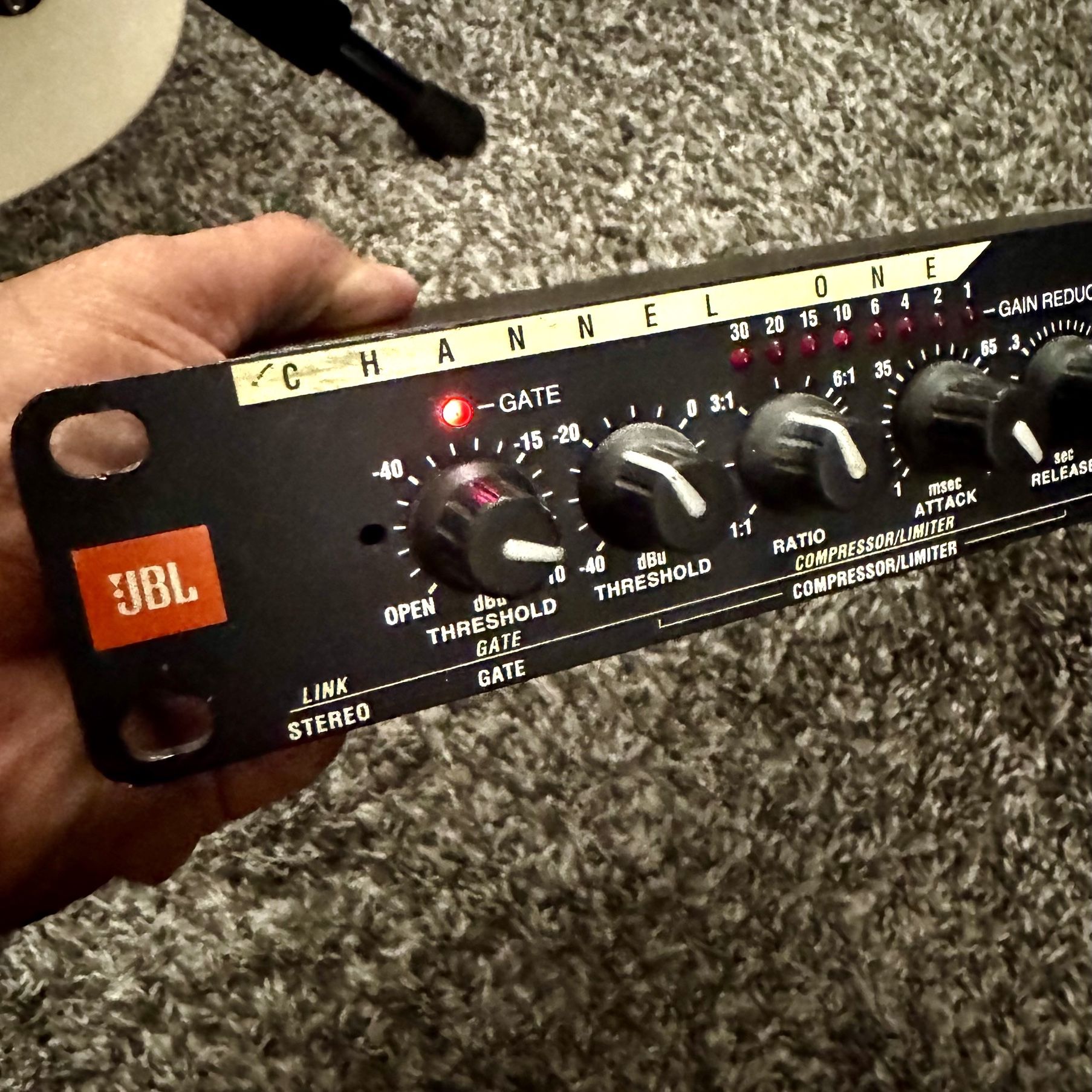 Jbl Rack1 JBL M712 Two Channel Compressor/limiter/gate Rack Recording for Sale in ...