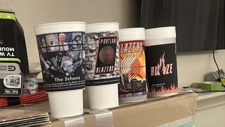 Portland Trailblazers cups, Blazers cups