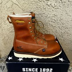 WORK BOOTS THOROGOOD AMERICAN HERITAGE 8”  WATERPROOF COMPOSITE SAFEY TOE SIZE’S AVAILABLE 8-8.5-9-9.5-10- 10.5-11-12-13 WIDE SIZE’S AVAILABLE MENS