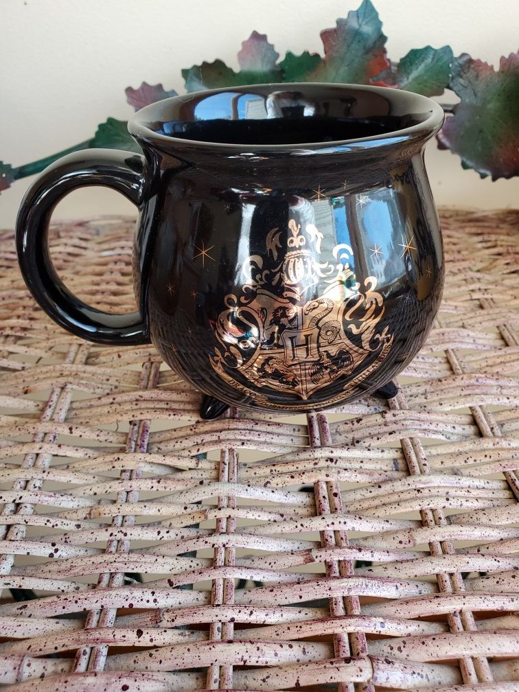 HARRY POTTER BLACK CAULDRON MUG