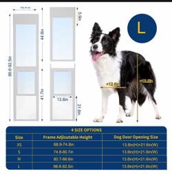 Brand new dog door