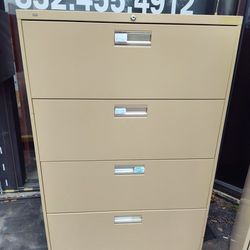 The HON Company Lateral Metal Filing Cabinets 