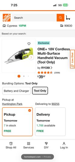 Ryobi One 18V