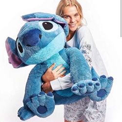 Disney Large Stitch Character Plush 20” Oversized Stuffed Animal Lili & Stitch