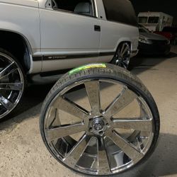 26” Dub 8ball Chrome 