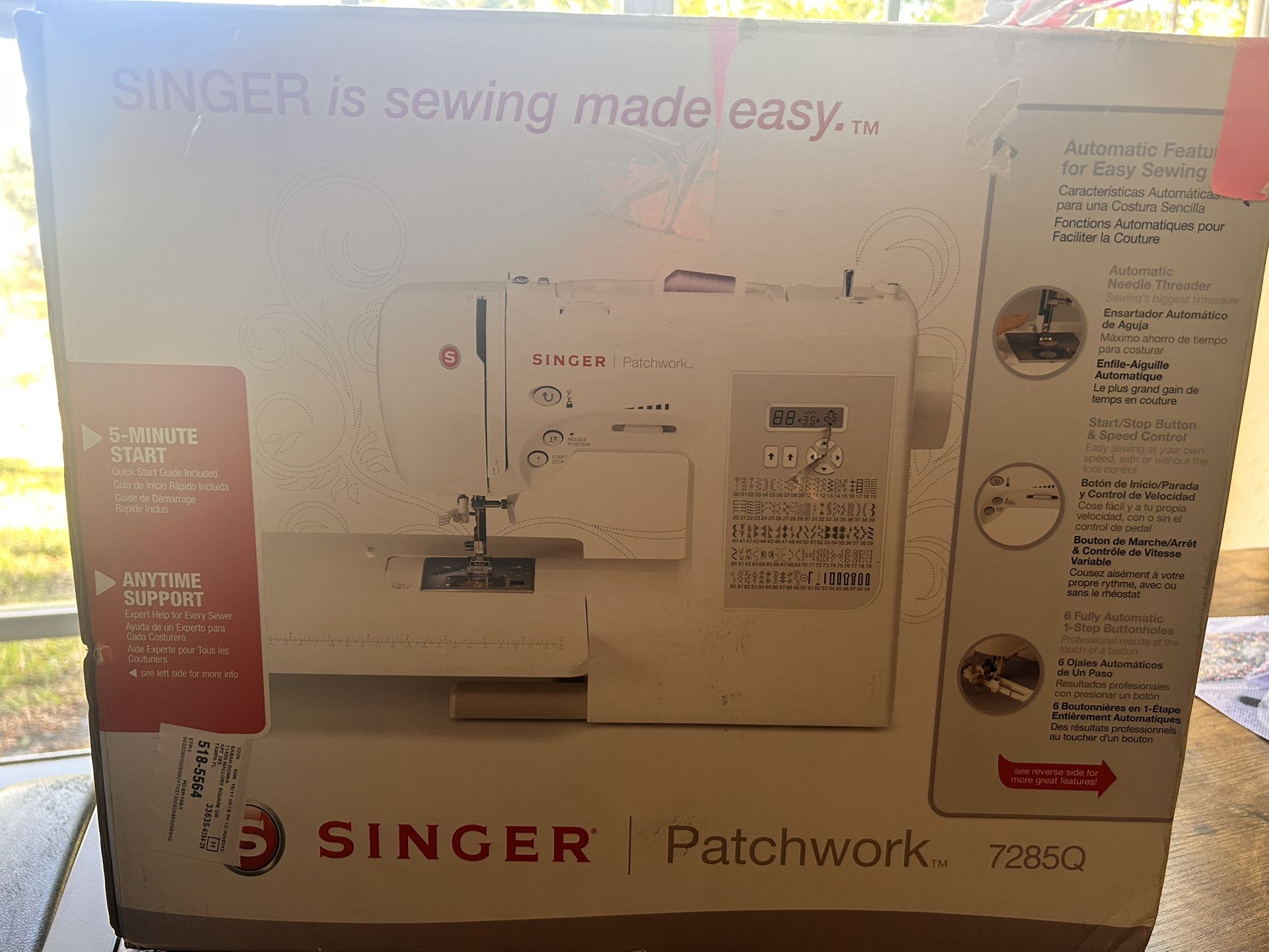 Singer Patchwork 7285 Q Machine