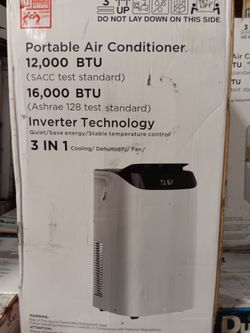 16000btu dual inventer portable ac's by Dura/ Smart/ ultra quite.  Complete Set new with warranty.