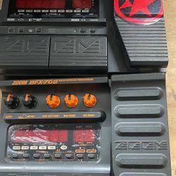 Pedal Effects Bass And Guitar 