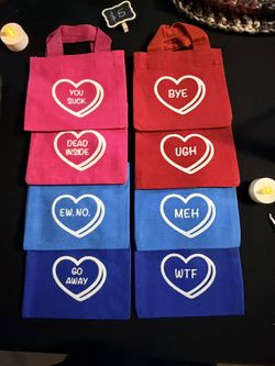 Valentines Day Crafts - Mirrors, Bags, Boxes, Earrings