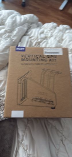 white vertical gpu mount NZXT