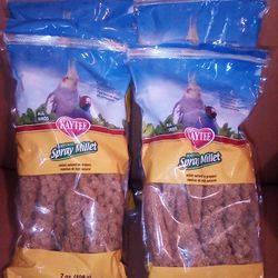 Bird's Spray Millet 3 Bags, Total 21 oz.