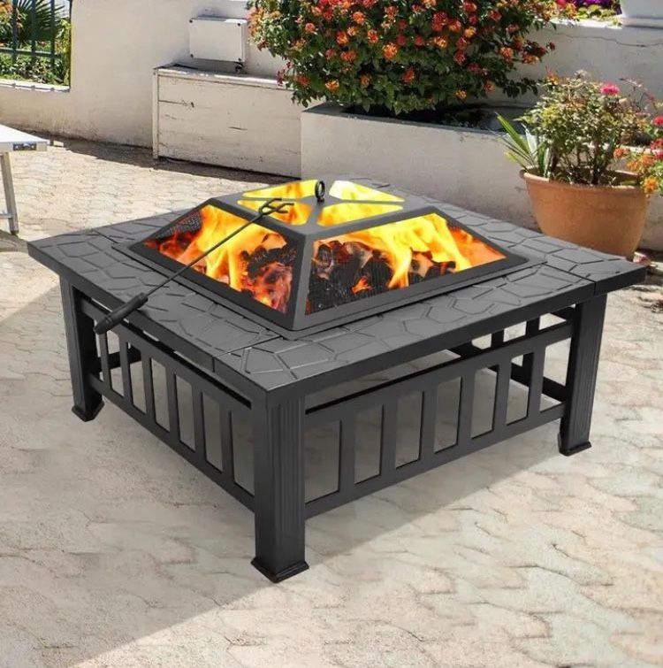 32” OUTDOOR FIRE PIT‼️🚚