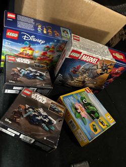 LEGO Sets Bundle – Star Wars, Marvel, Disney, Creator