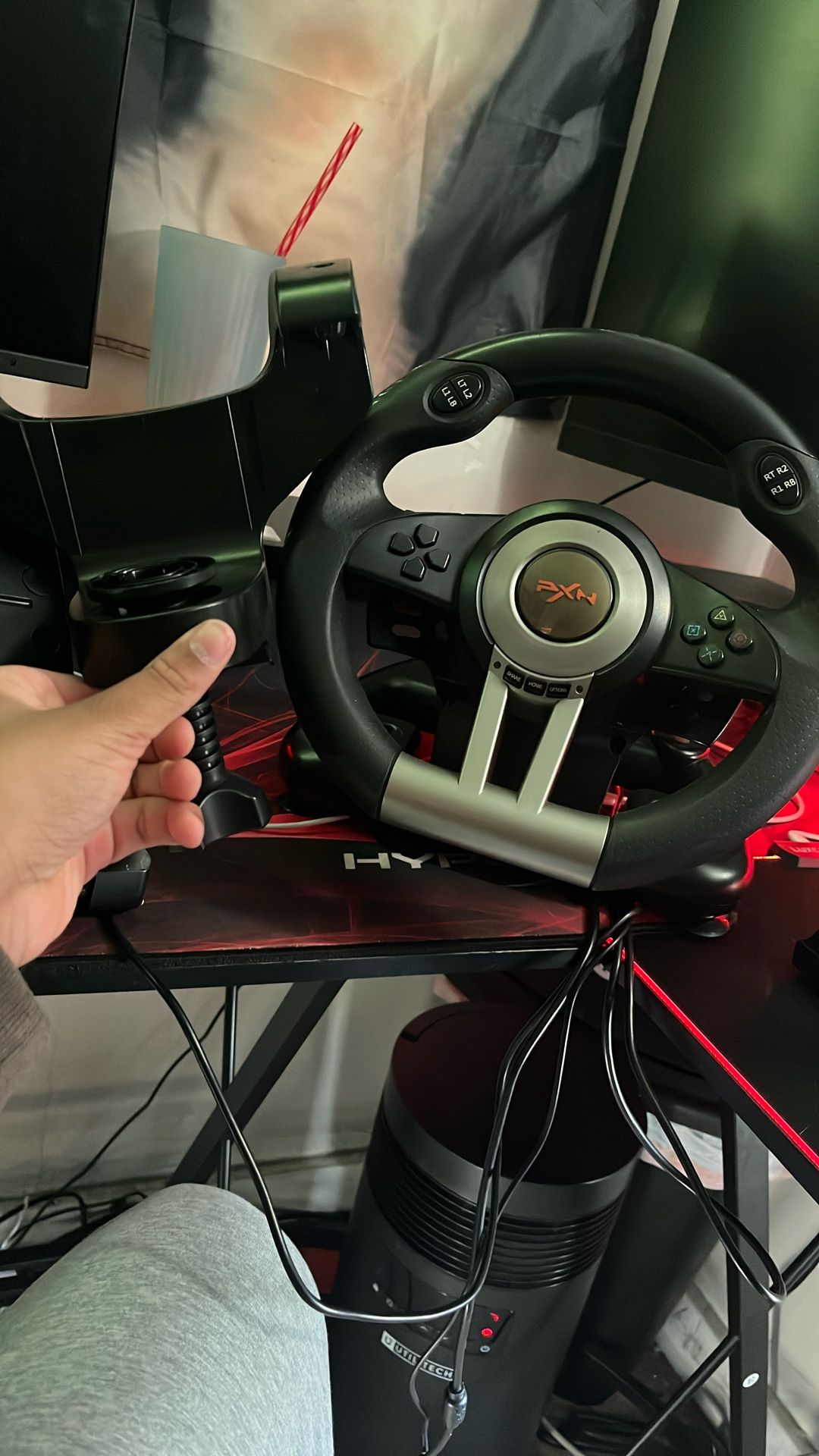 Pxn 3 Steering Wheel For PS4,Xbox One,Pc,Nintendo