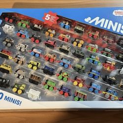 Thomas & Friends MINIS 50 Pack Fisher-Price Train Set Collection Box