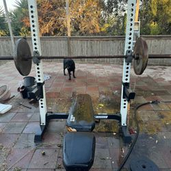 Weight Rack W/weights