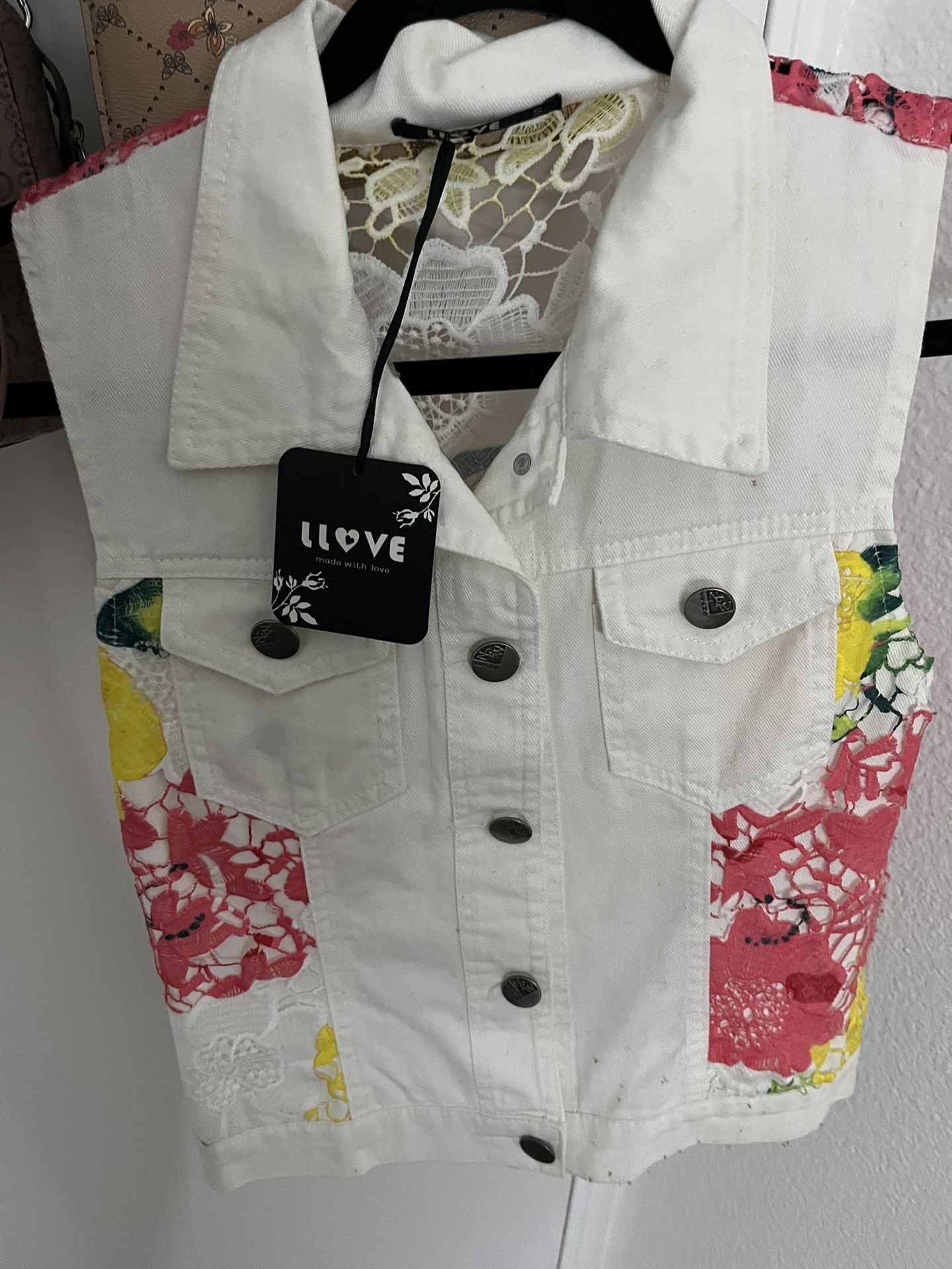 Jean jacket/ chaleco de mezclilla