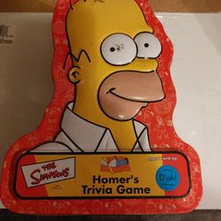 Simpsons Trivia Game