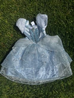 Disneyland Cinderella dress for toddler girl! Small tear