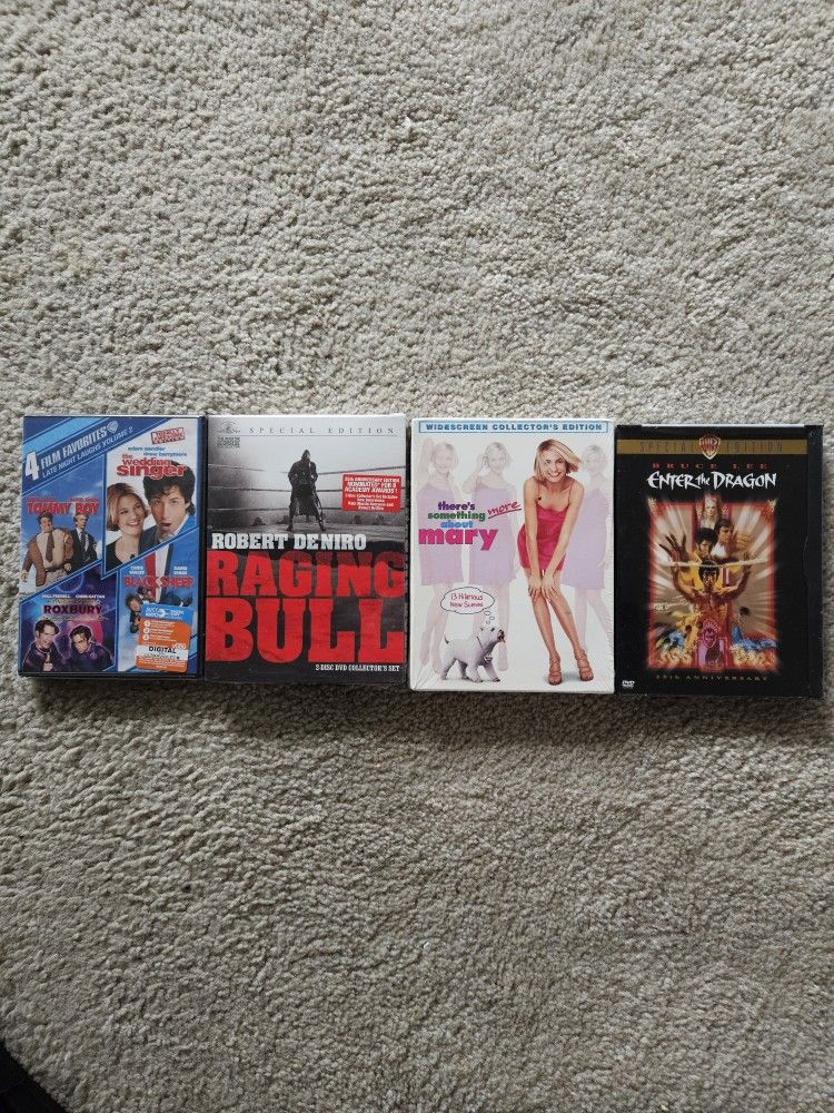 ALL 4 BRAND NEW DVD (7) MOVIES
