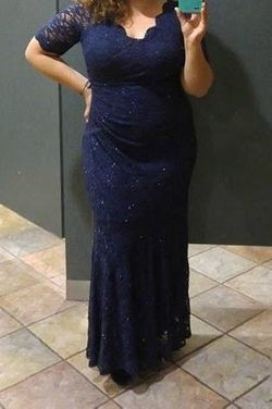 Royal Blue 👗 from David’s Brisal size 12