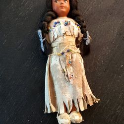 Vintage Native American Doll