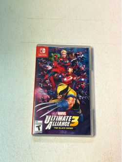 Nintendo Switch Marvel Ultimate Alliance: The Black Order game