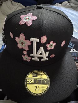 Los Angeles Dodgers 2025 Murakami Black Fitted Hat Tokyo Series