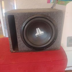 Jl Audio 12" Sub And Box 