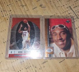 Kobe Bryant Lakers Basketball Cards Lot of 2