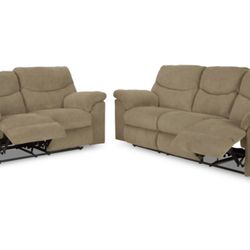 Sofe and Loveseat