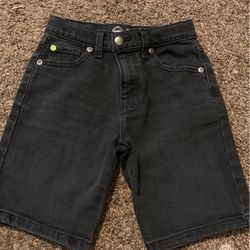 Boys Black Shorts 