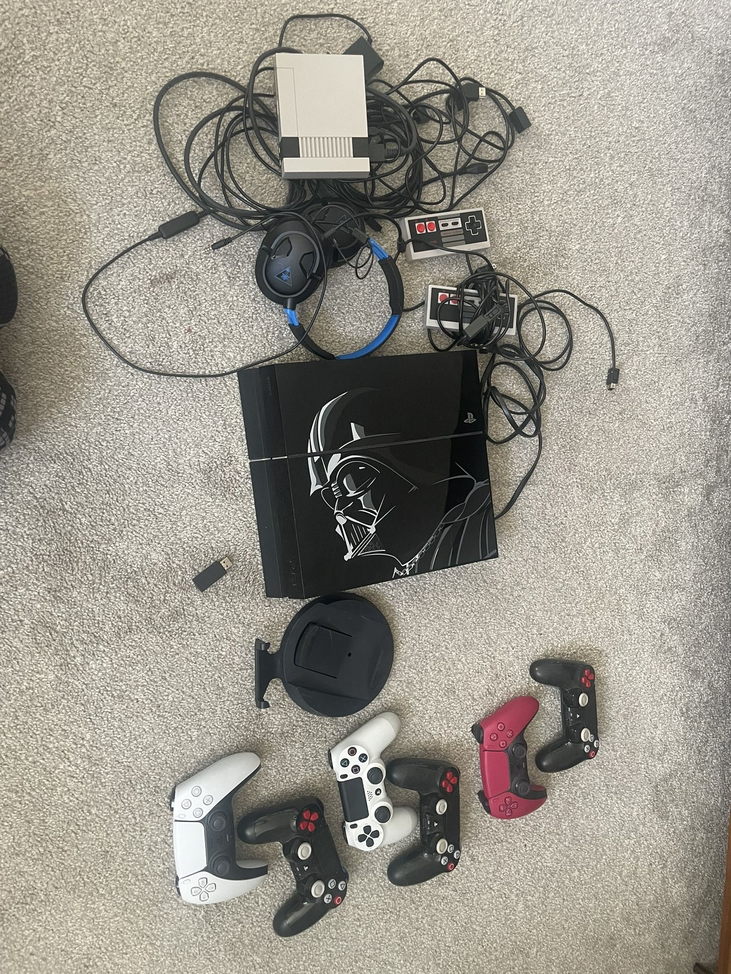 $275 PS4 Star Wars Edition Console Controllers Remotes Ps5 Nintendo Headphones Gaming Video Playstation Black White Red