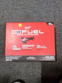 MILWAUKEE M18 FUEL4-1/2" / 5"  BRAKING GRINDER PADDLE SWITCH, NO-LOCK