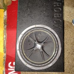 12 Inch Kenwood Competition Subwoofer In Probox