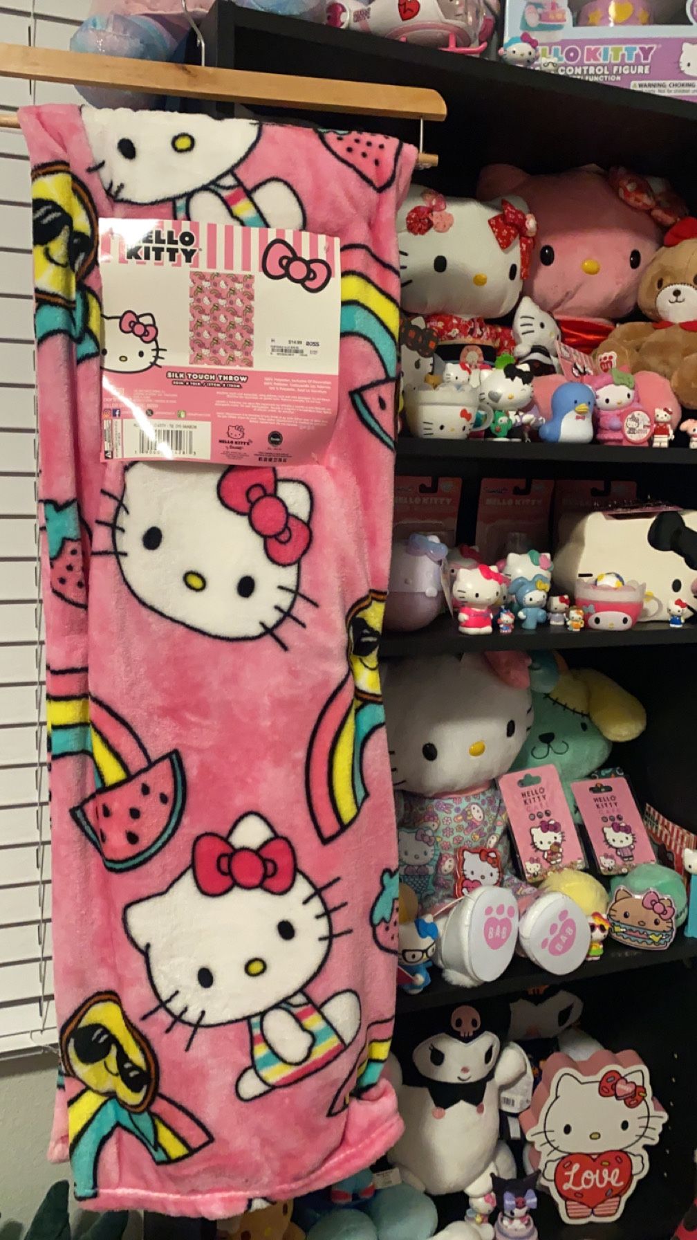 Hello Kitty Watermelon Throw
