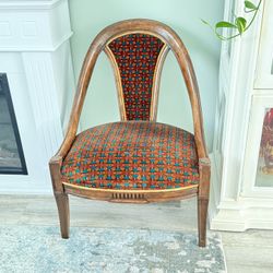 Wooden Beautiful Armchair, Unique. 