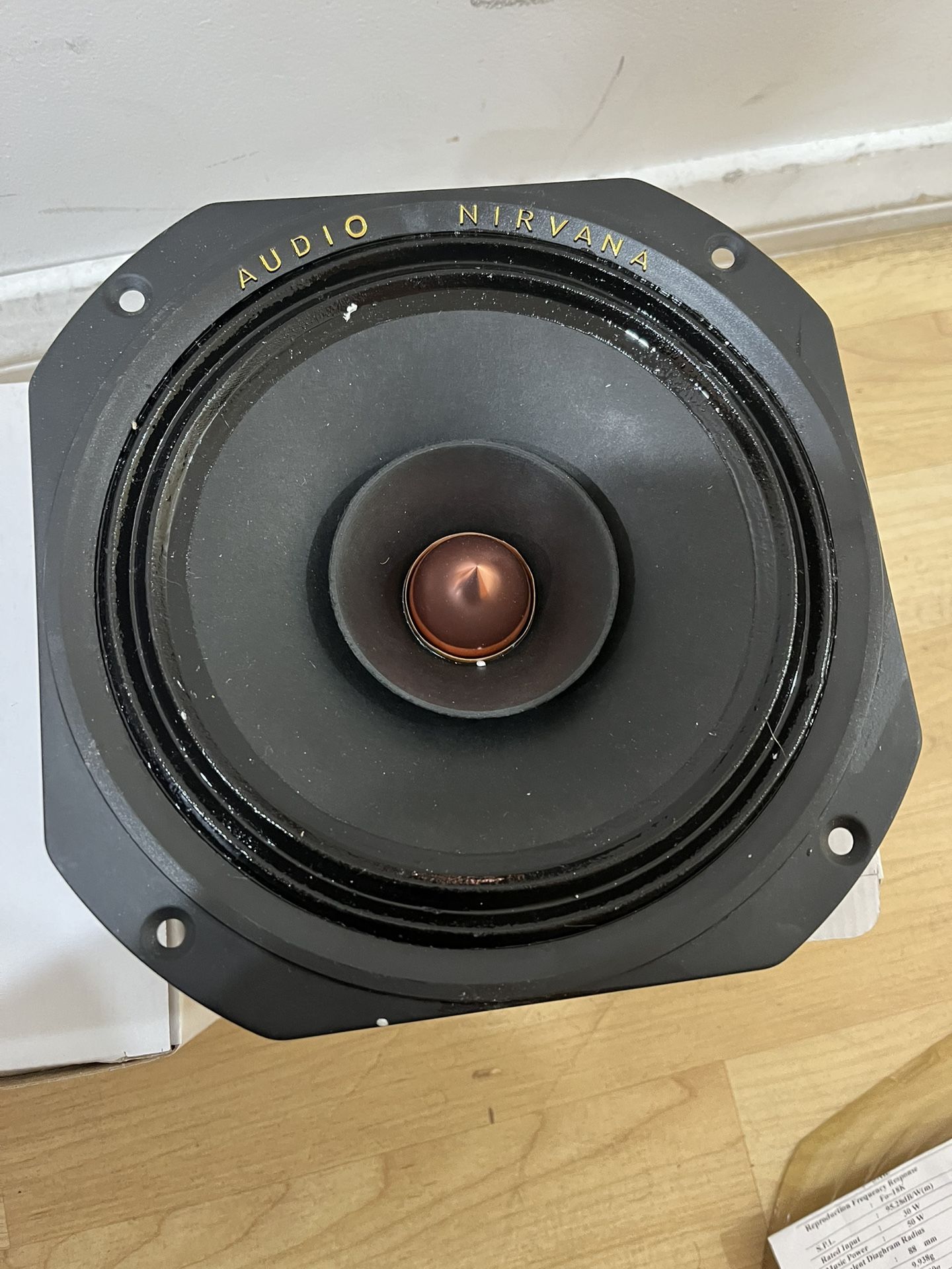 Nirvana Classic 8 Driver Audio Nirvana Full Range Speakers VENDUTO