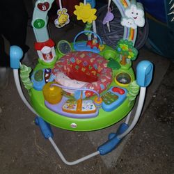 Toddler jumper and play toy