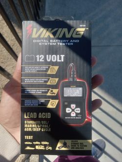 Viking Digital Battery And System Tester