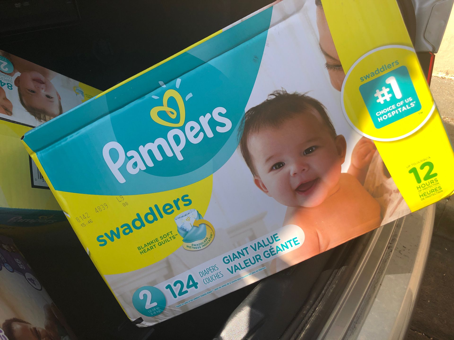 Pampers size 2 (124)