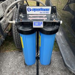 Spotless Water systems Water Softener Detail unit