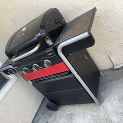 Gas And Charcoal BBQ Grill