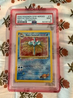 Misty’s tentacruel 1st ed psa 9